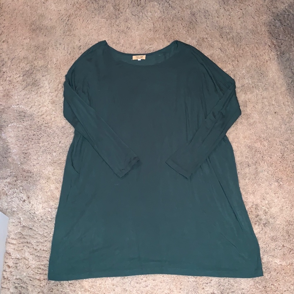 Green Piko Dress